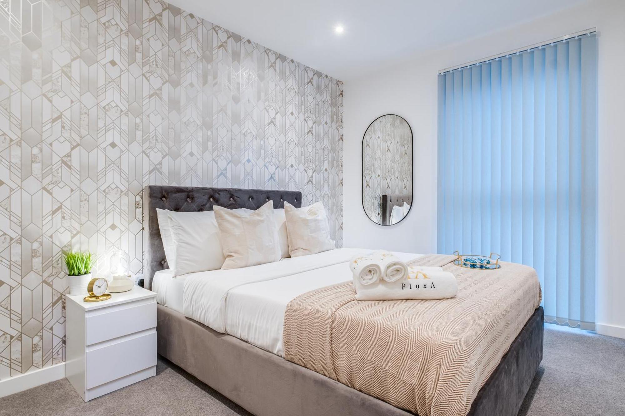 Pluxa Creme Opulence 5 Star Beautiful High End Apartment In Birmingham City Centre エクステリア 写真